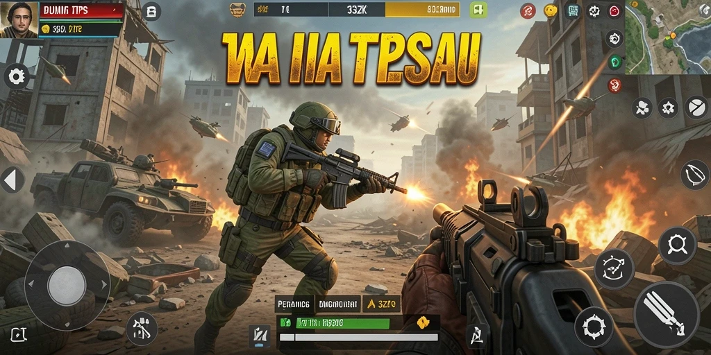 Gameplay menegangkan dalam 33ZK dengan pertempuran seru.