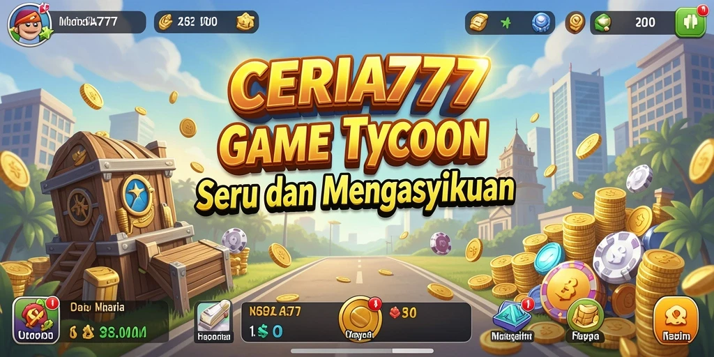 Screenshot permainan CERIA777 yang menampilkan aksi Tycoon yang menarik.