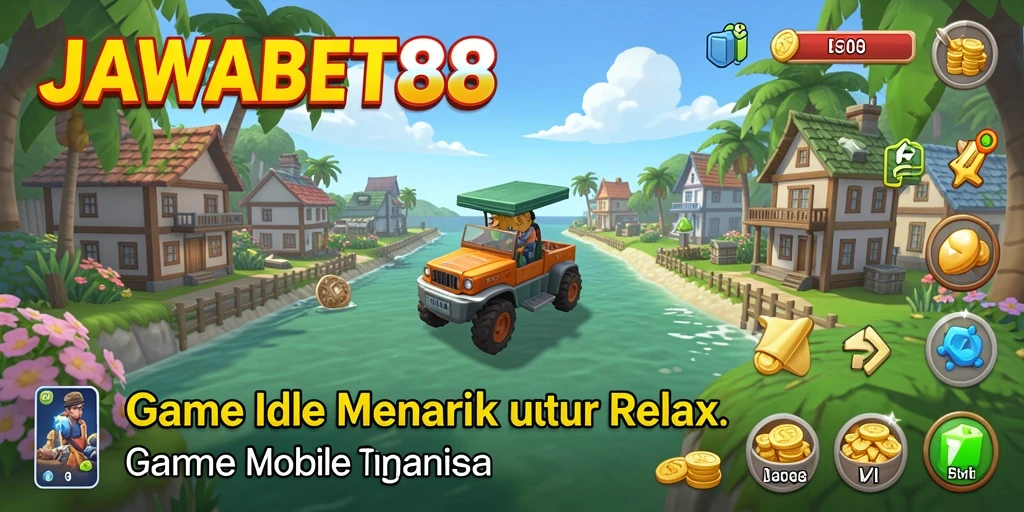 Screenshot game JAWABET88 menampilkan gameplay Idle yang seru.