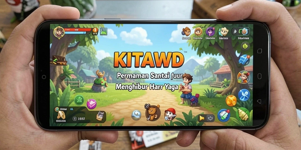 Tampilan gameplay KITAWD yang mengasyikkan dan interaktif.