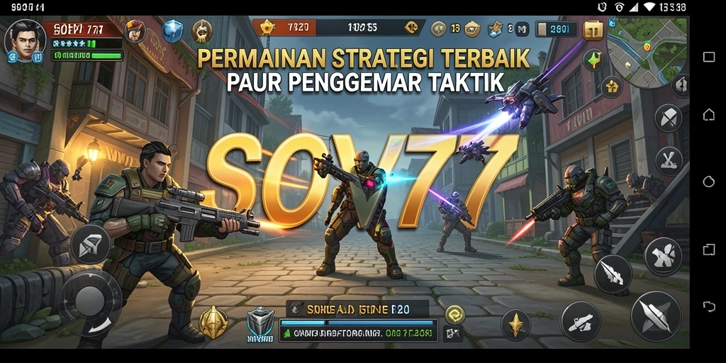 Tampilan gameplay SOV777 yang menarik dan penuh taktik.